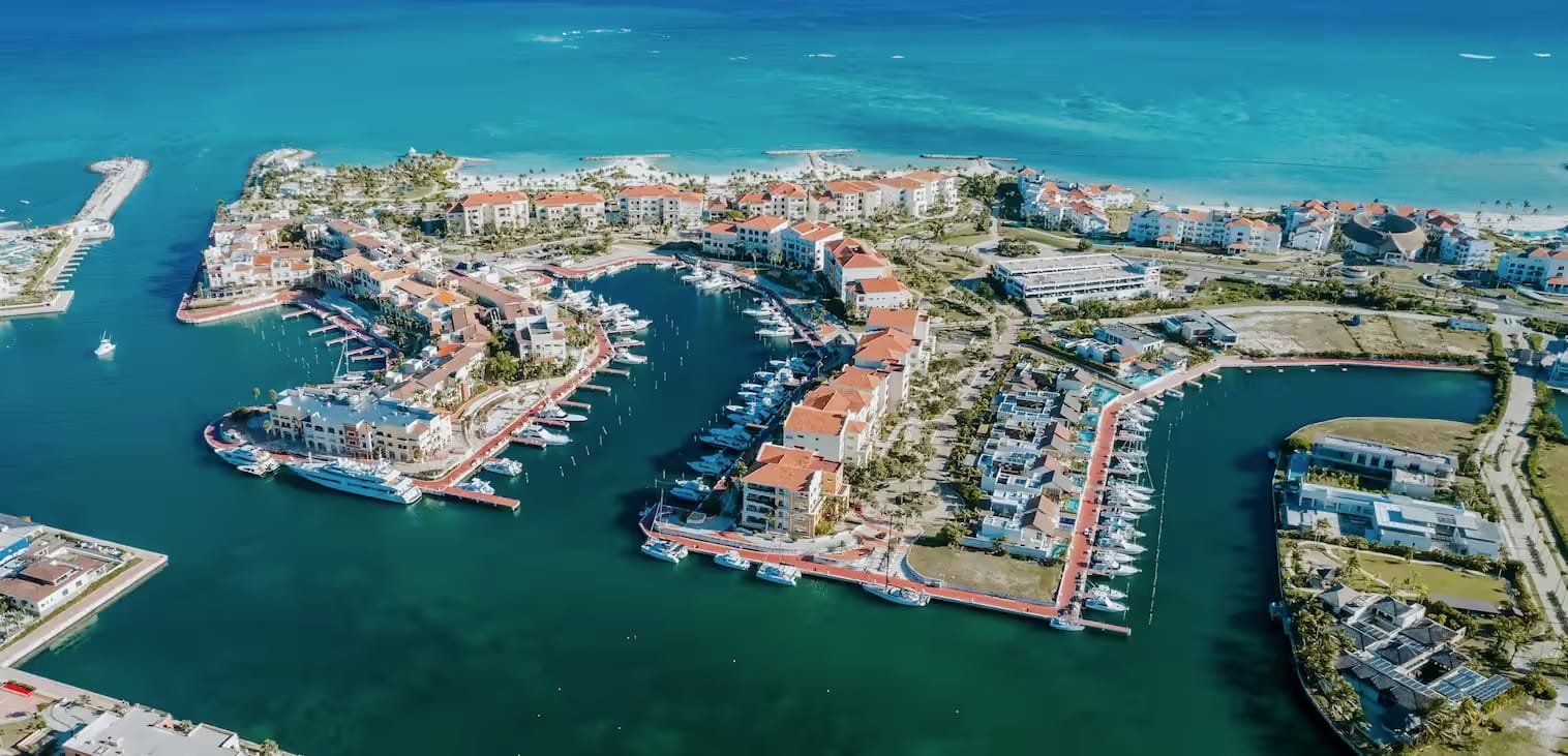 Punta Cana aerial view